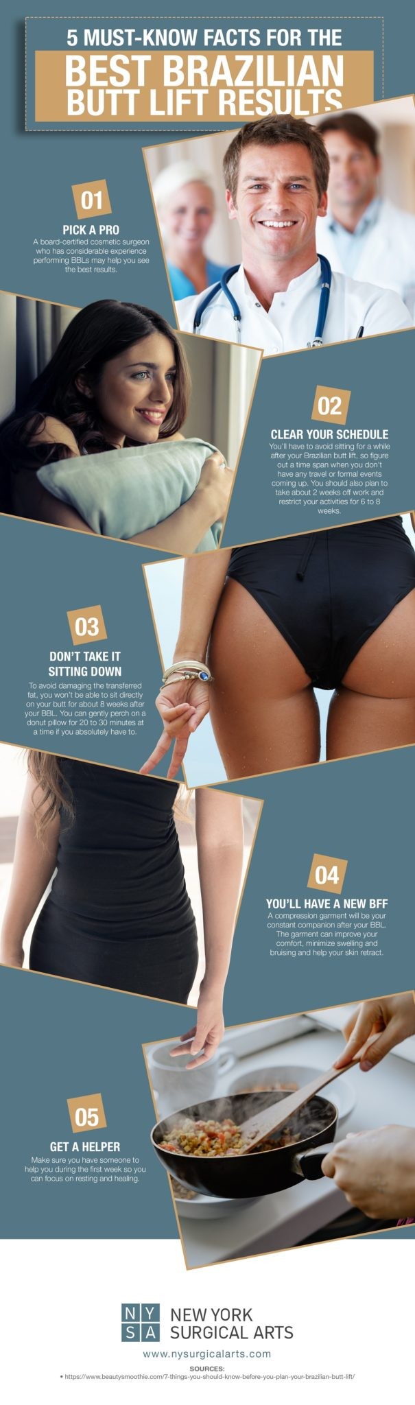 5 Must-Know Facts for the Best Brazilian Butt Lift Results [Infographic]